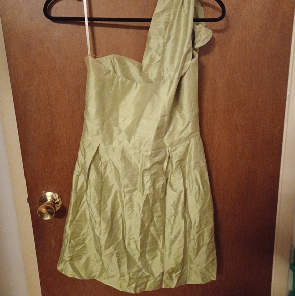 LYNN LUGO off the shoulder silk dress - Picture 2 of 5